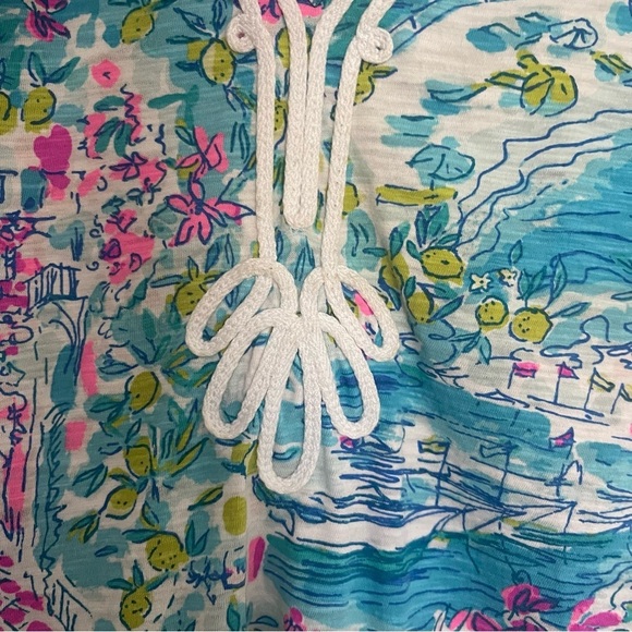 Lilly Pulitzer Kaia Knit Tunic Postcards from Positano - Picture 7 of 9